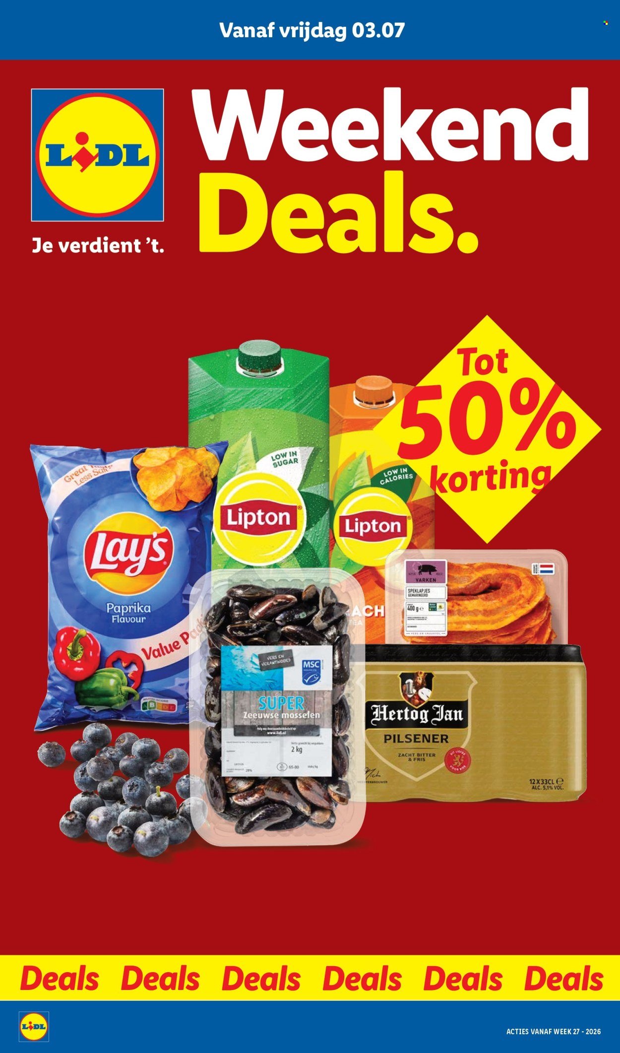 LIDL folder - Weekenddeals Week 27