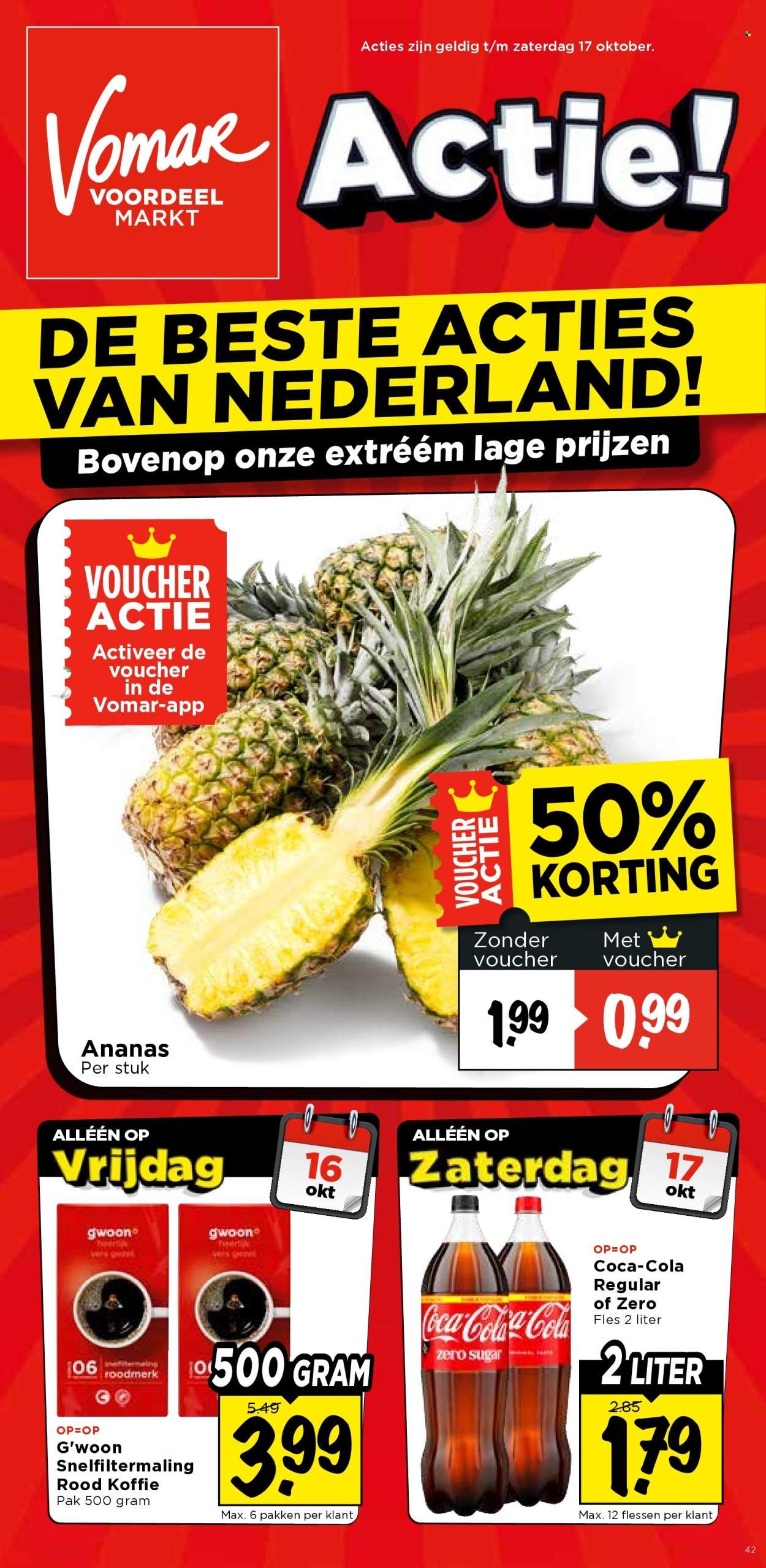 VOMAR folder - Van donderdag 15 oktober 2026