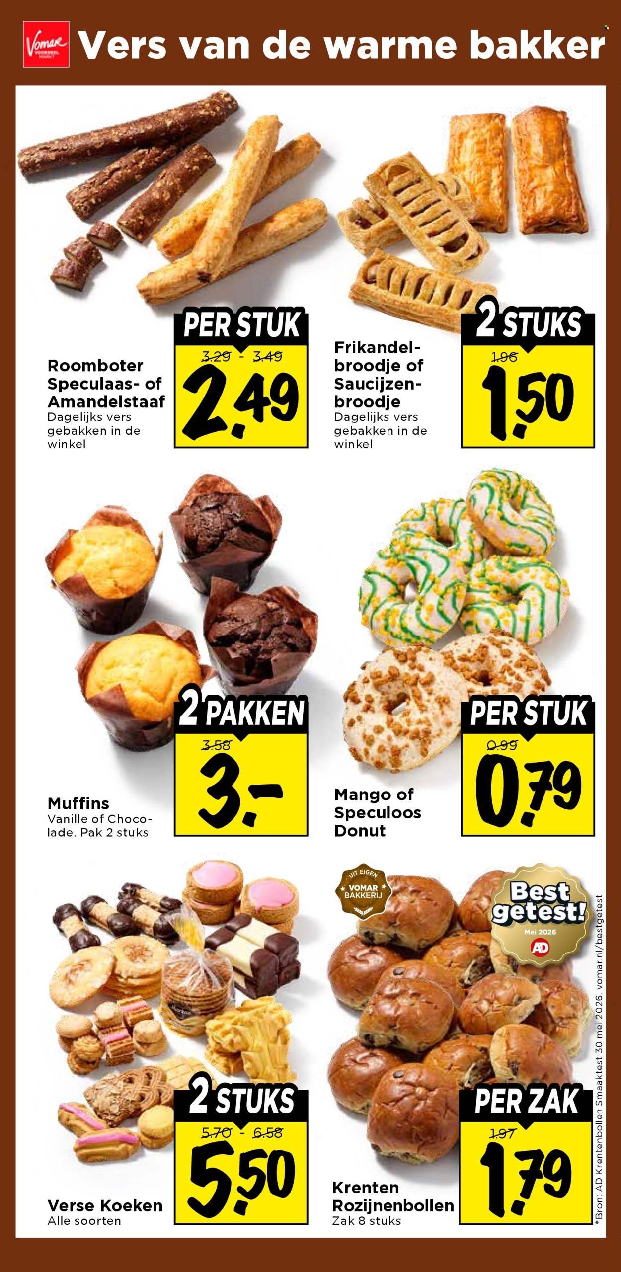 VOMAR folder - Van donderdag 15 oktober 2026