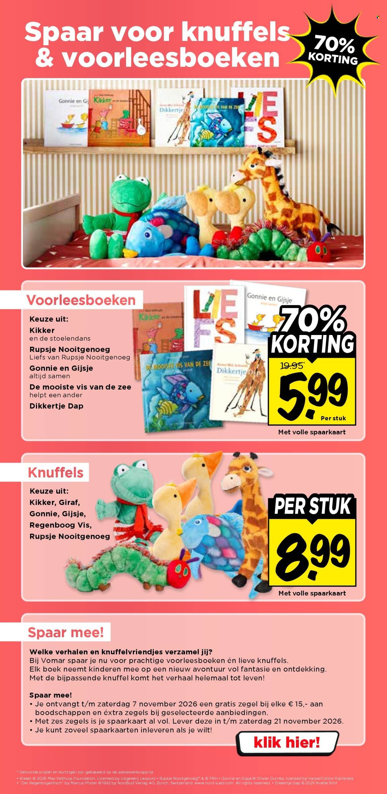 VOMAR folder - Van donderdag 15 oktober 2026