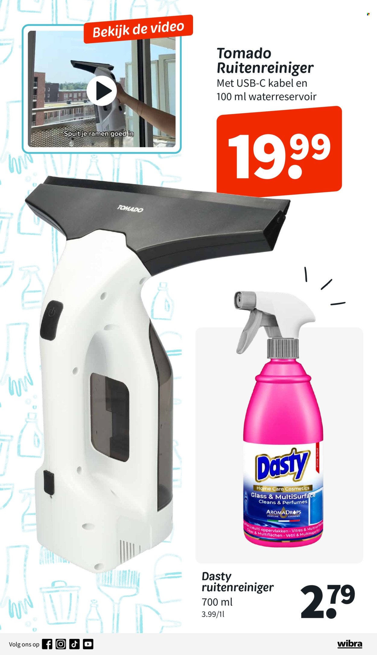 WIBRA folder - Schoonmaak Hero