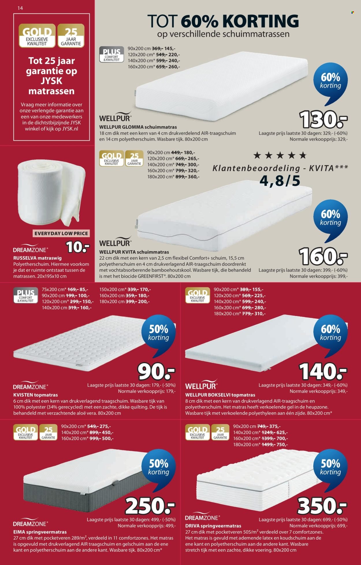 JYSK folder - Aanbieding van de week