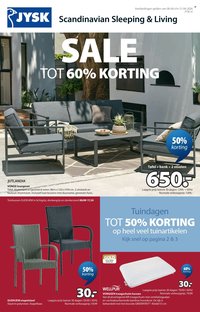 JYSK folder - Aanbieding van de week