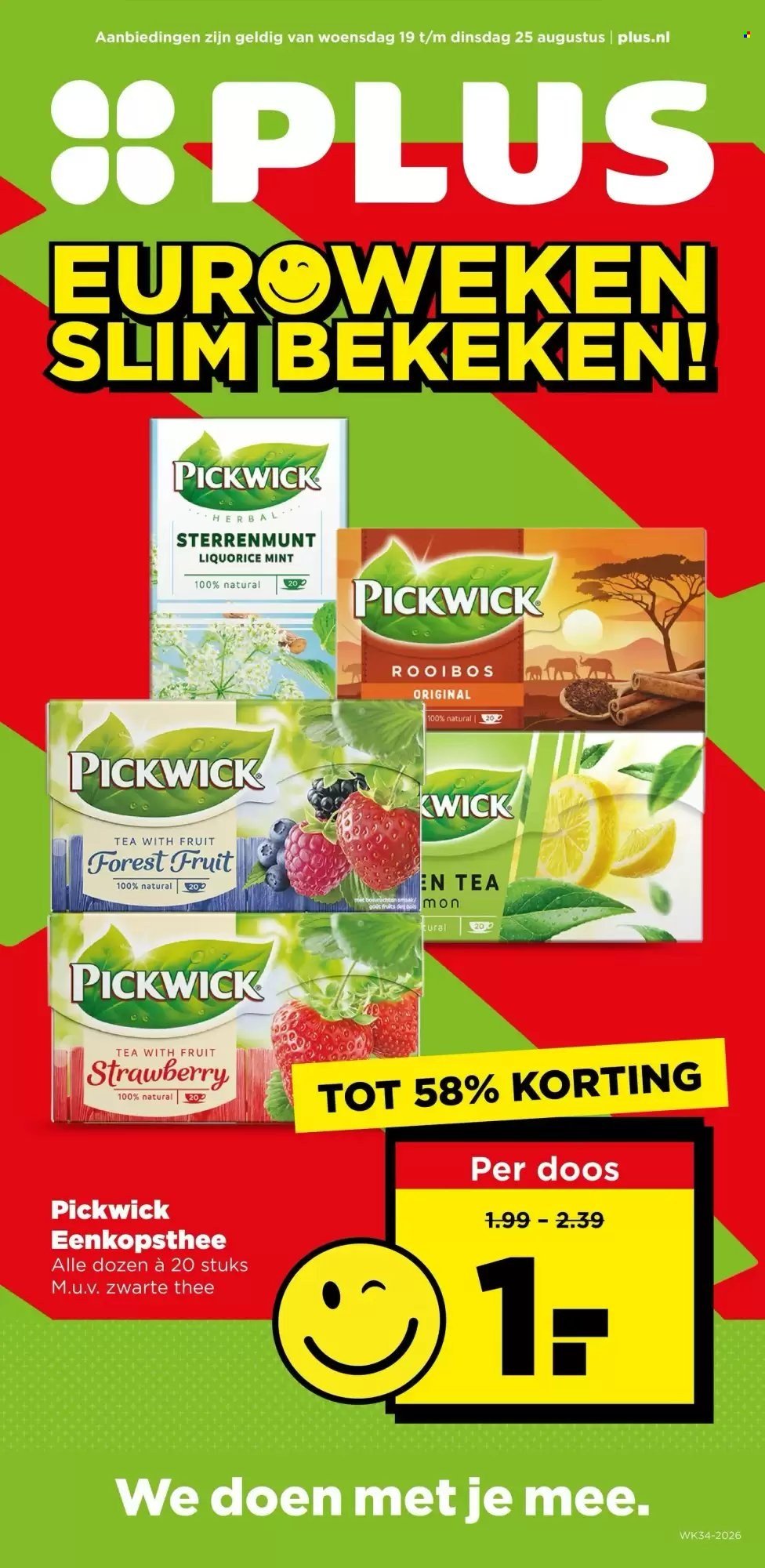 PLUS folder - Van woensdag 19 augustus 2026