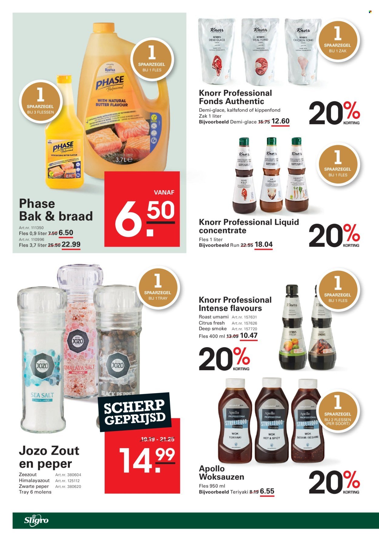 SLIGRO folder - Spaarfolder