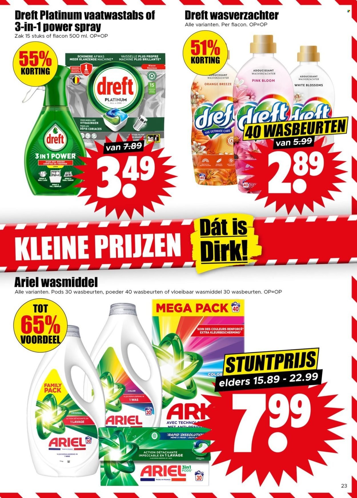 DIRK folder - Volgende week