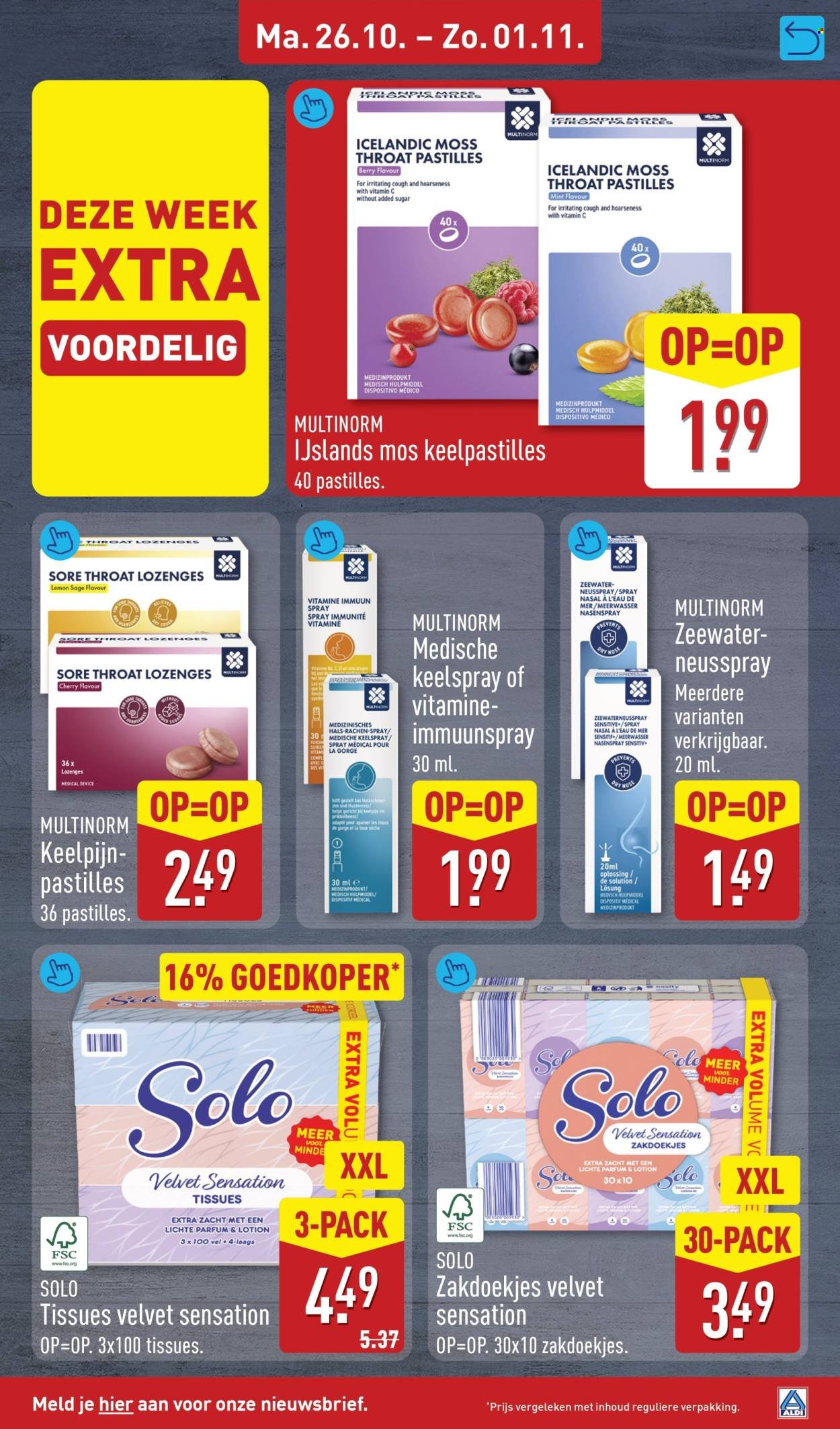 ALDI folder - Van maandag 26 oktober 2026