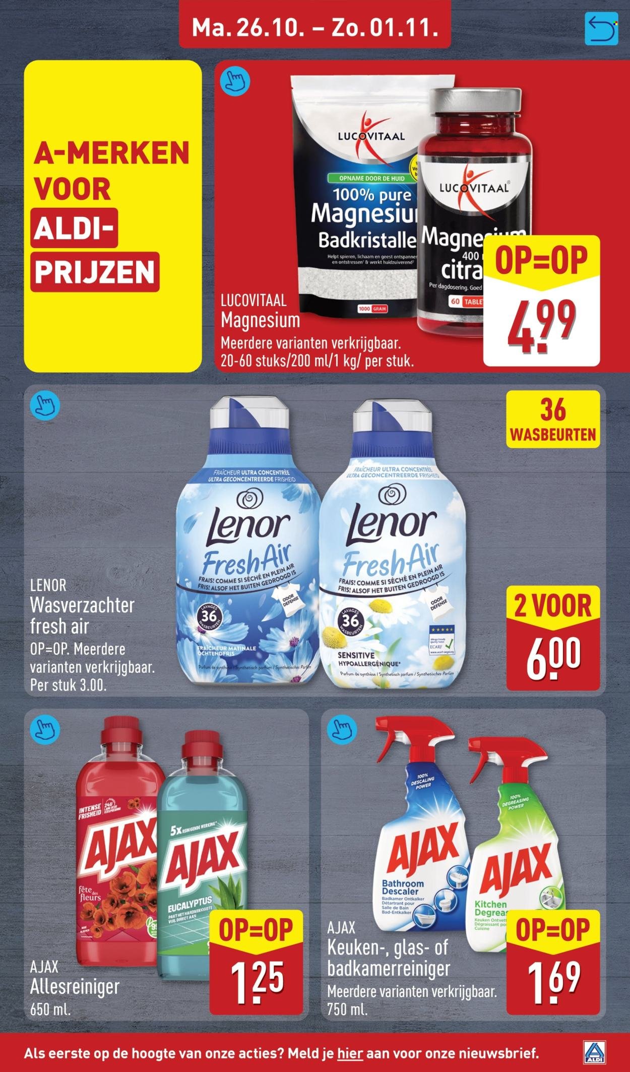 ALDI folder - Van maandag 26 oktober 2026