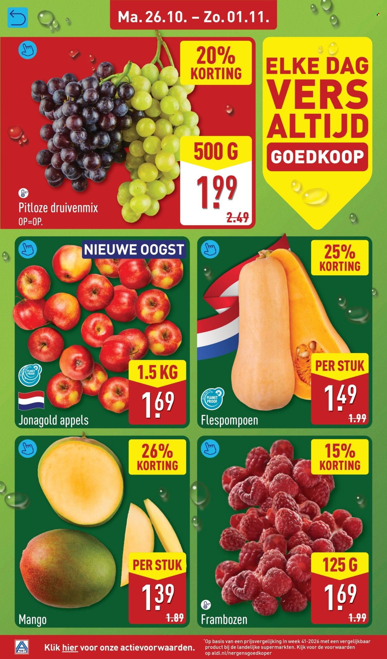 ALDI folder - Van maandag 26 oktober 2026