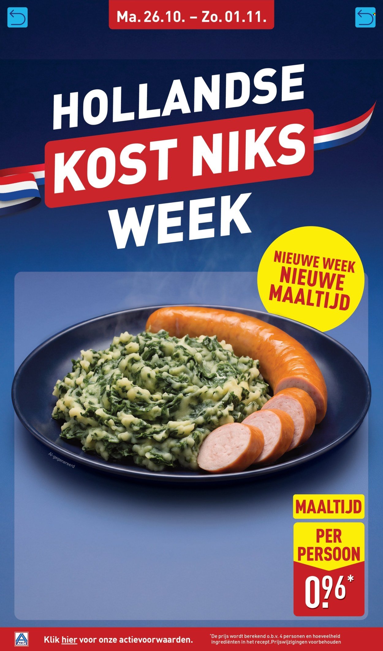 ALDI folder - Van maandag 26 oktober 2026