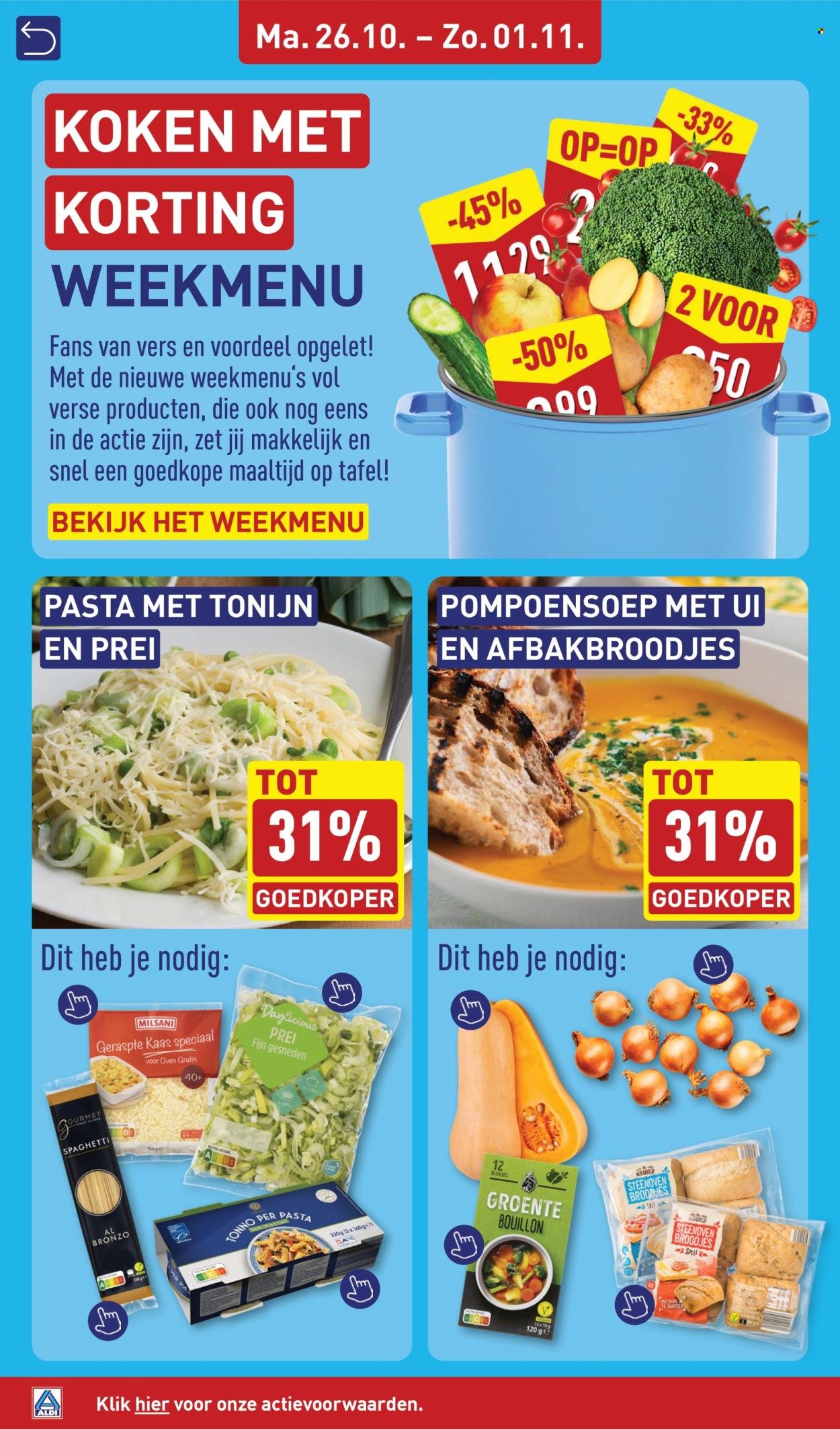 ALDI folder - Van maandag 26 oktober 2026