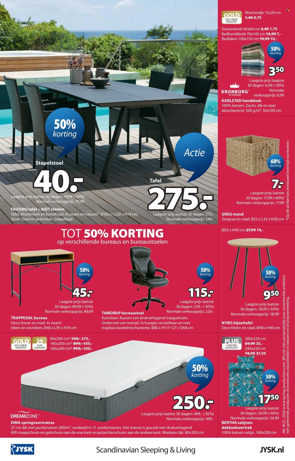 JYSK folder - Aanbieding van de week