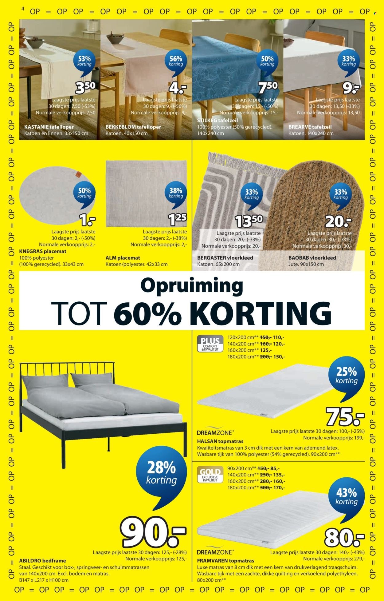 JYSK folder - Aanbieding van de week
