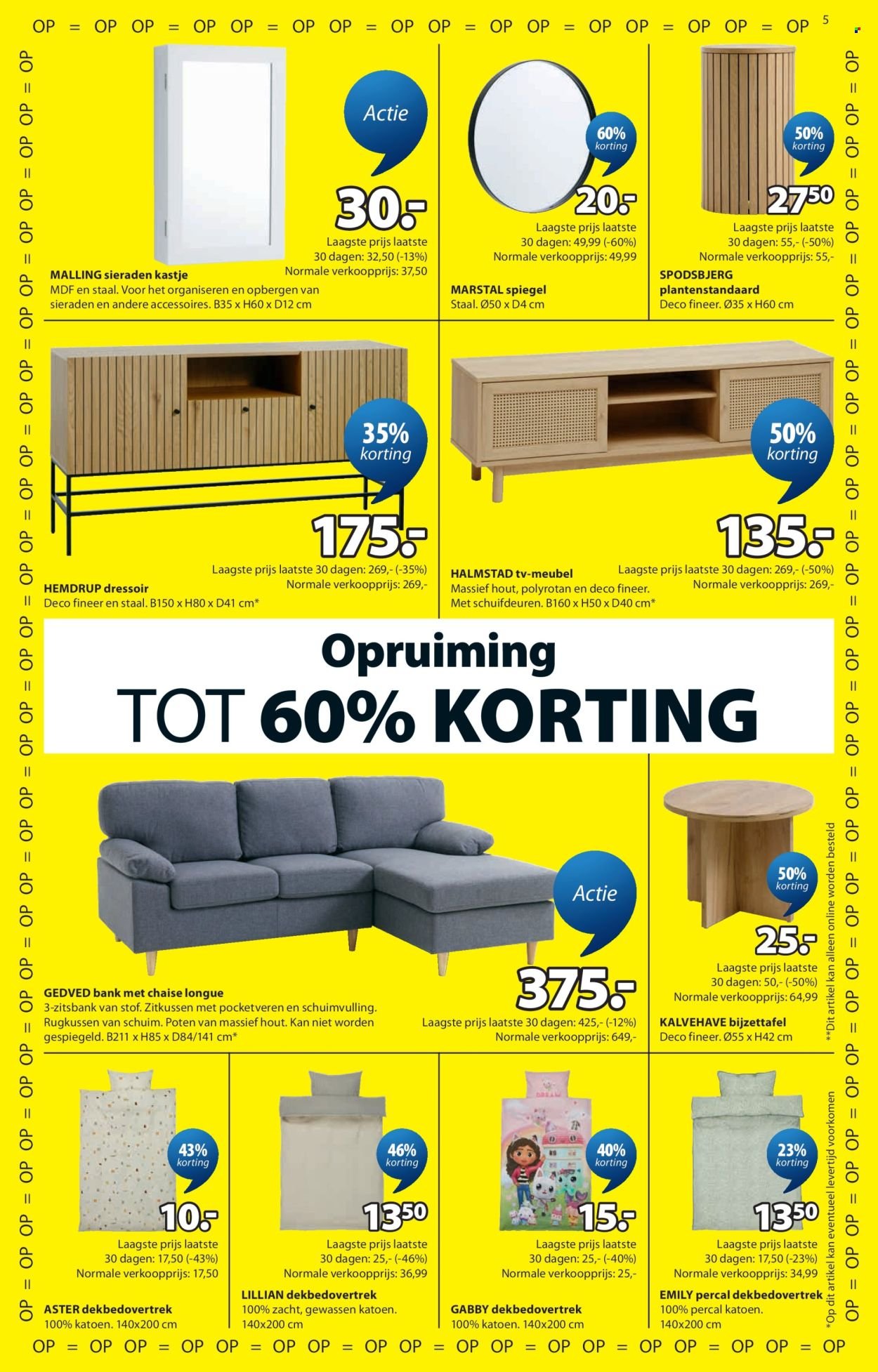 JYSK folder - Aanbieding van de week