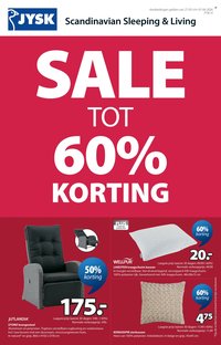 JYSK folder - Aanbieding van de week