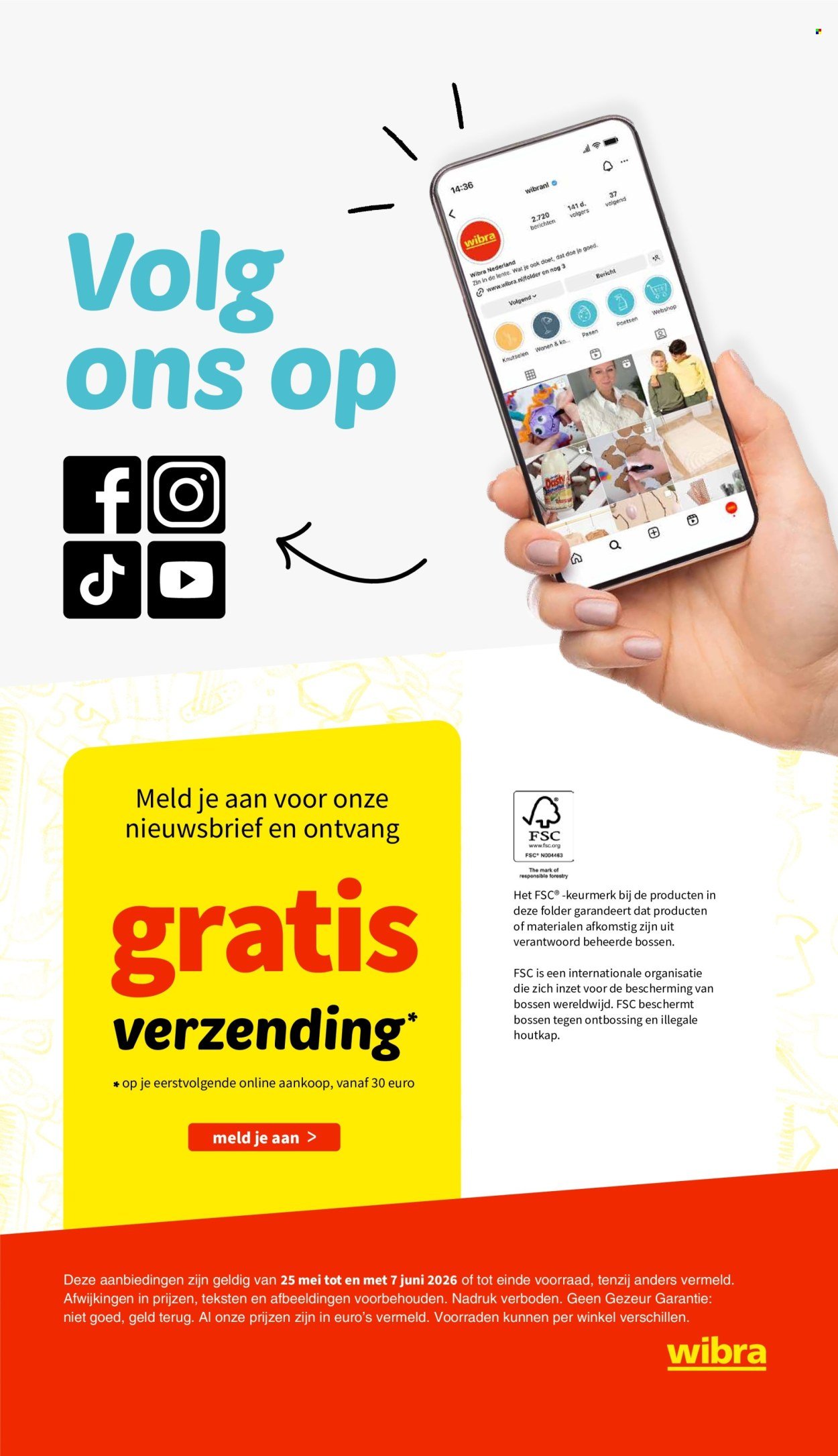 WIBRA folder - Van maandag 25 mei 2026