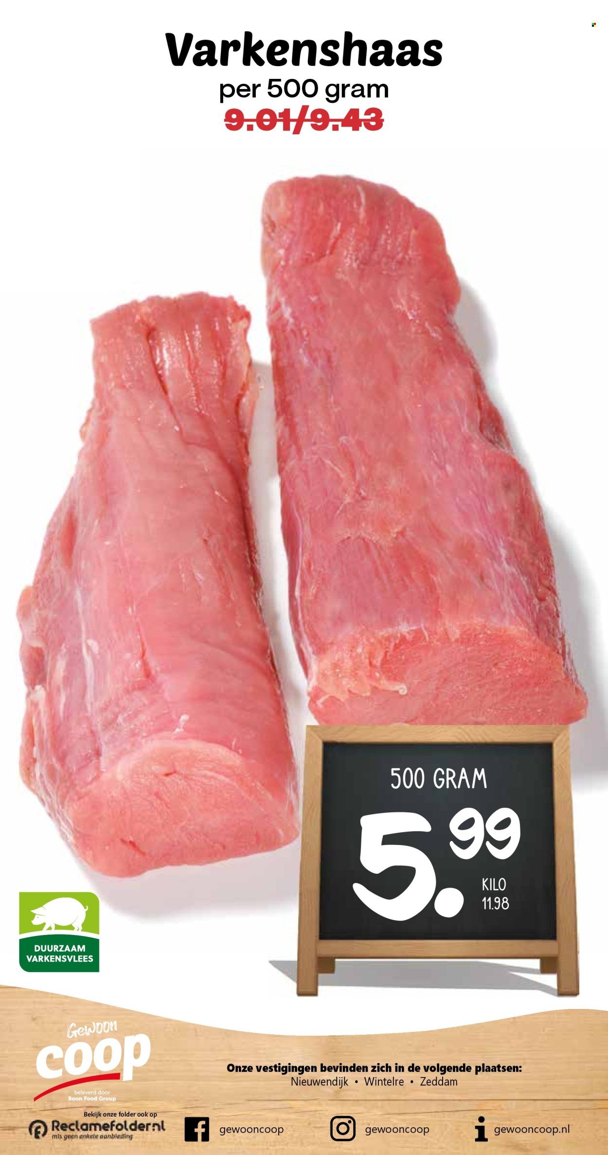 COOP folder - Van maandag 9 maart 2026
