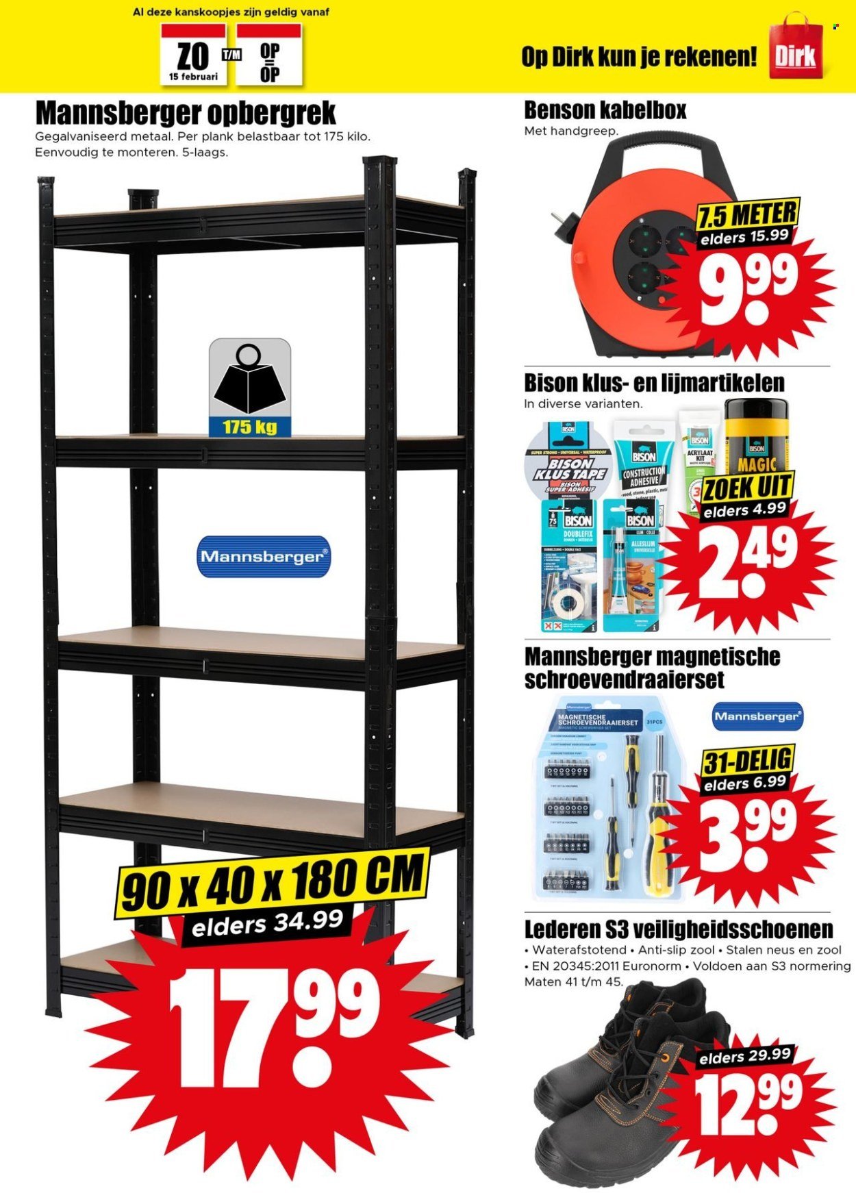 DIRK folder - Volgende week