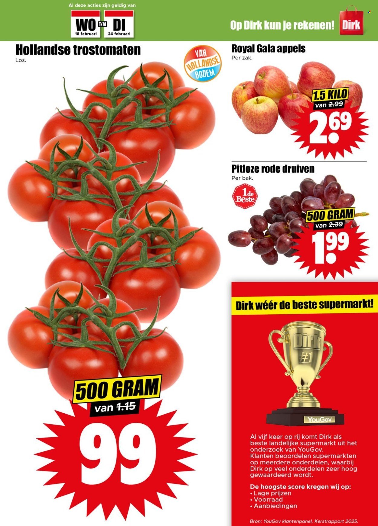 DIRK folder - Volgende week