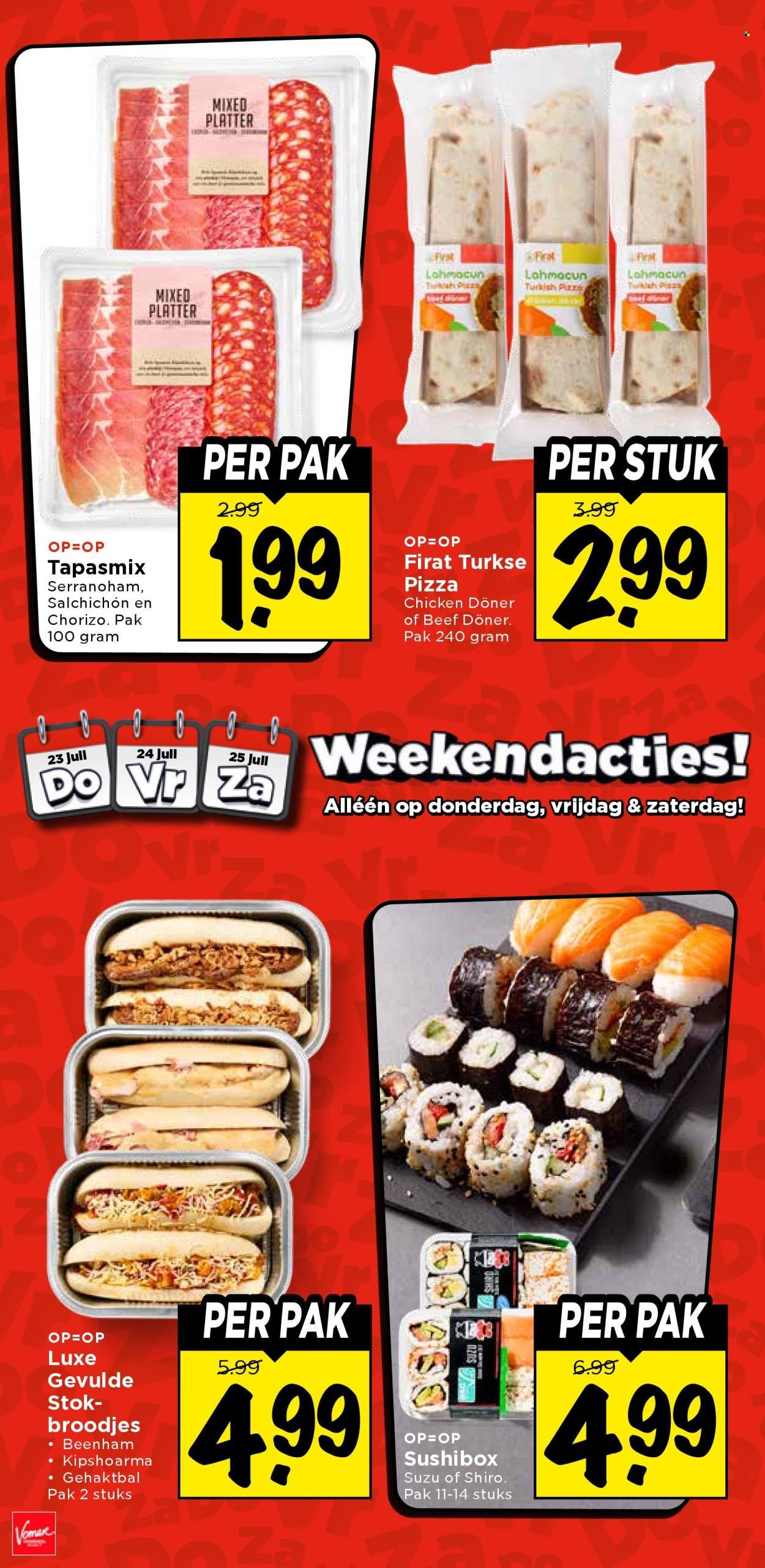 VOMAR folder - Van zondag 19 juli 2026