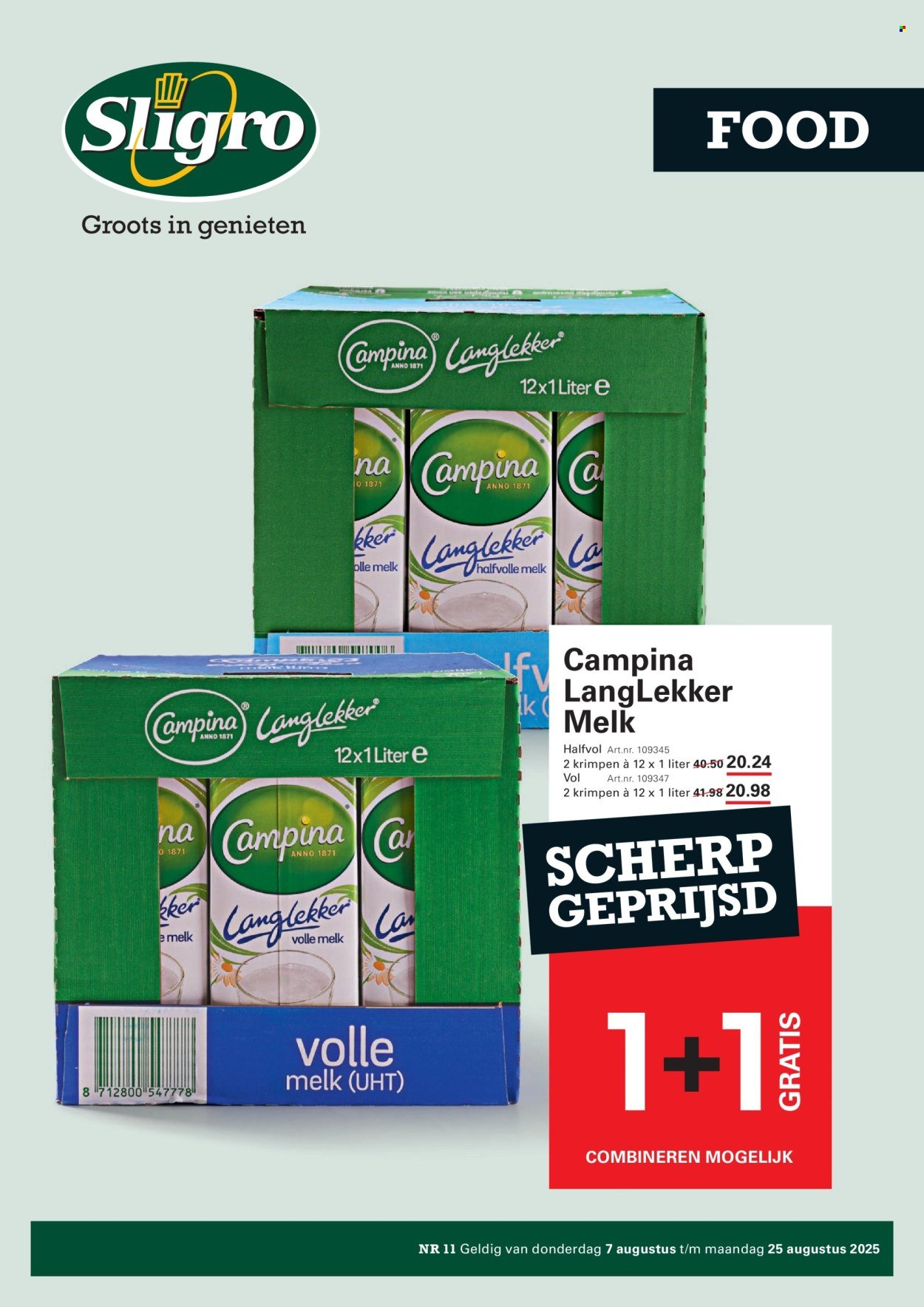 SLIGRO folder - Spaarfolder Restaurant (2025-08-07 - 2025-08-25)