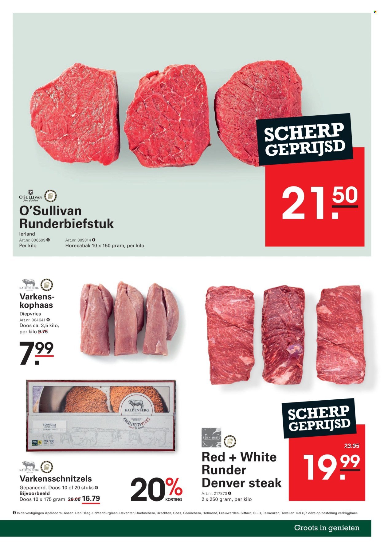 SLIGRO folder - Spaarfolder Restaurant (2025-08-07 - 2025-08-25)