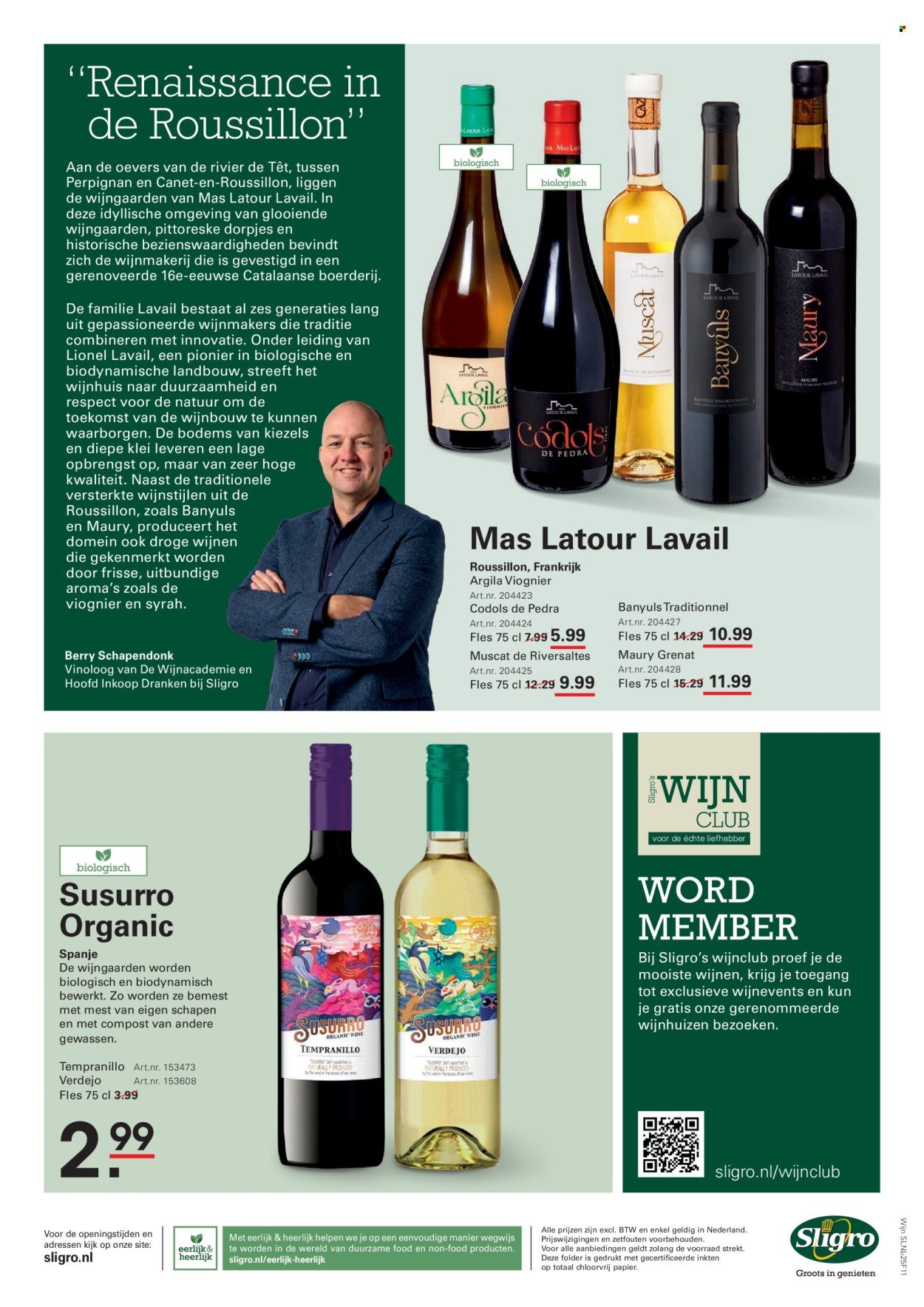 SLIGRO folder - Spaarfolder Restaurant (2025-08-07 - 2025-08-25)