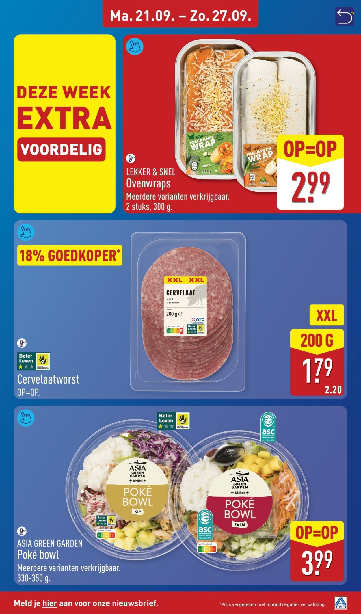 ALDI folder - Van maandag 21 september 2026