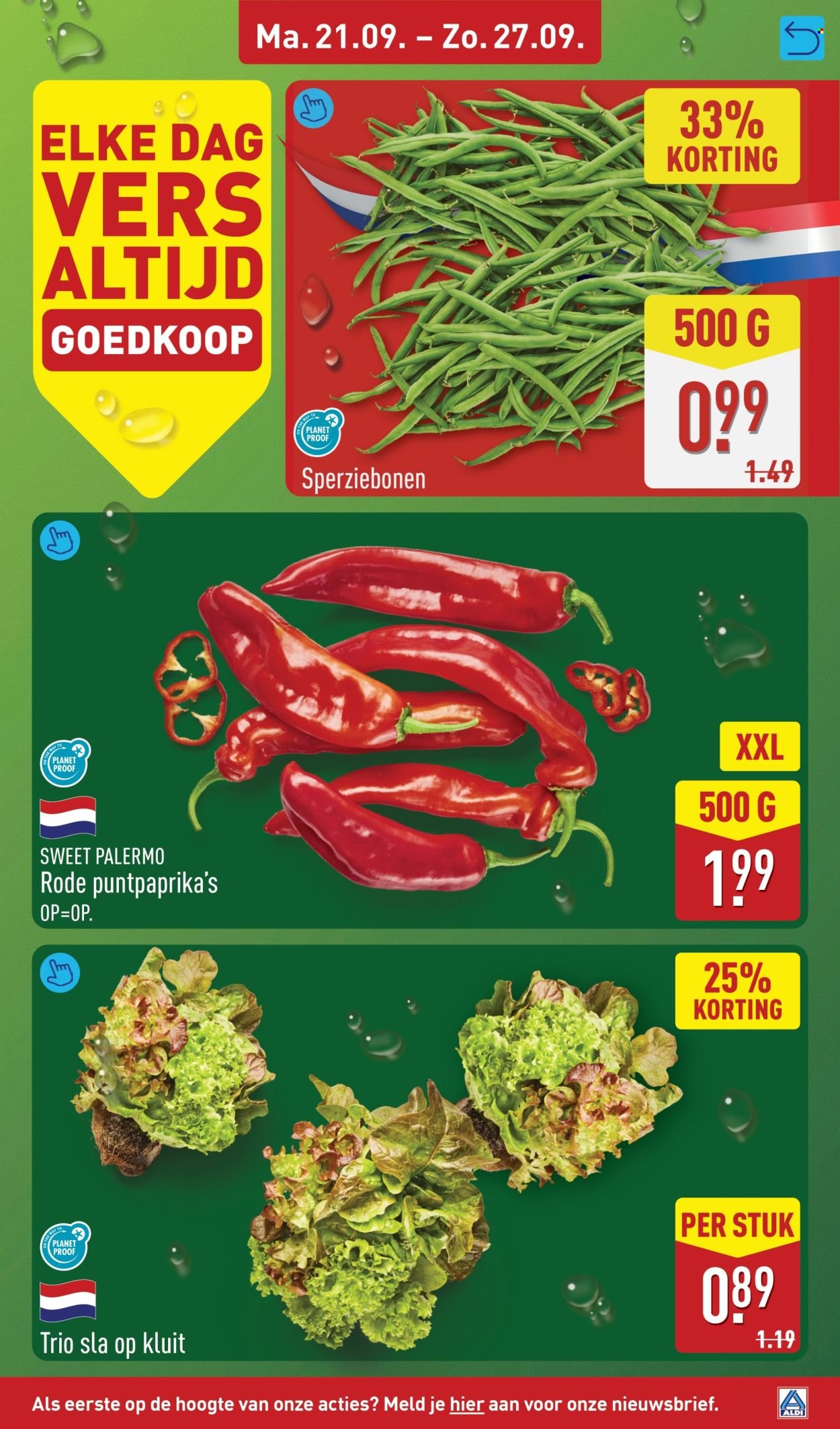 ALDI folder - Van maandag 21 september 2026