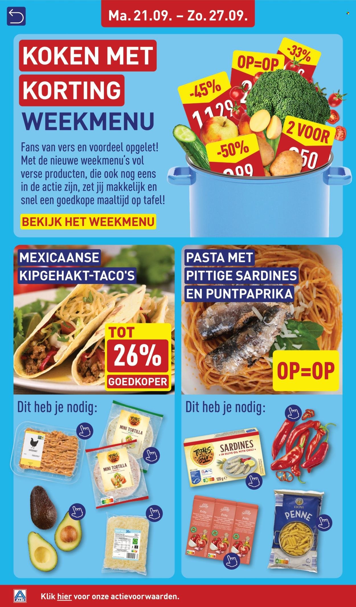 ALDI folder - Van maandag 21 september 2026
