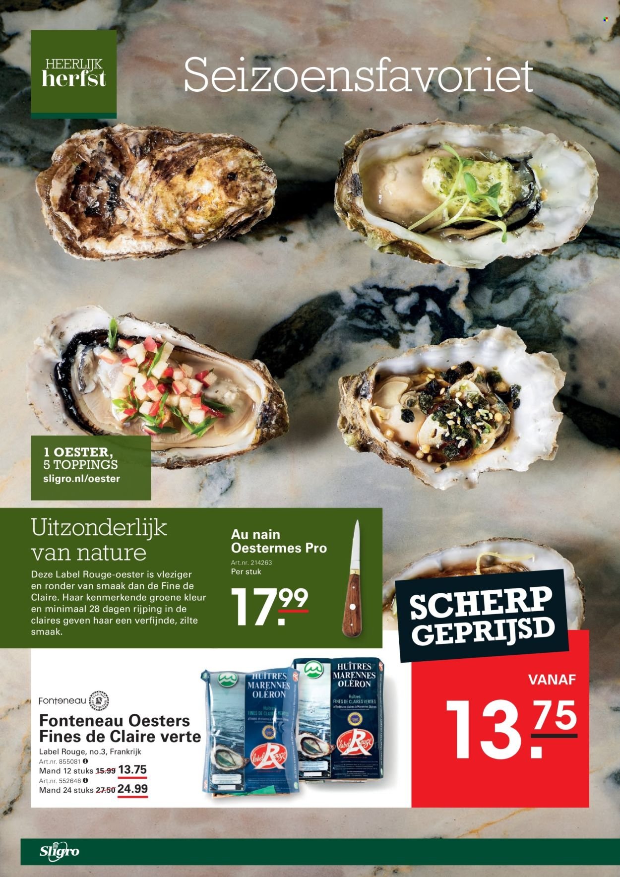 SLIGRO folder - Food