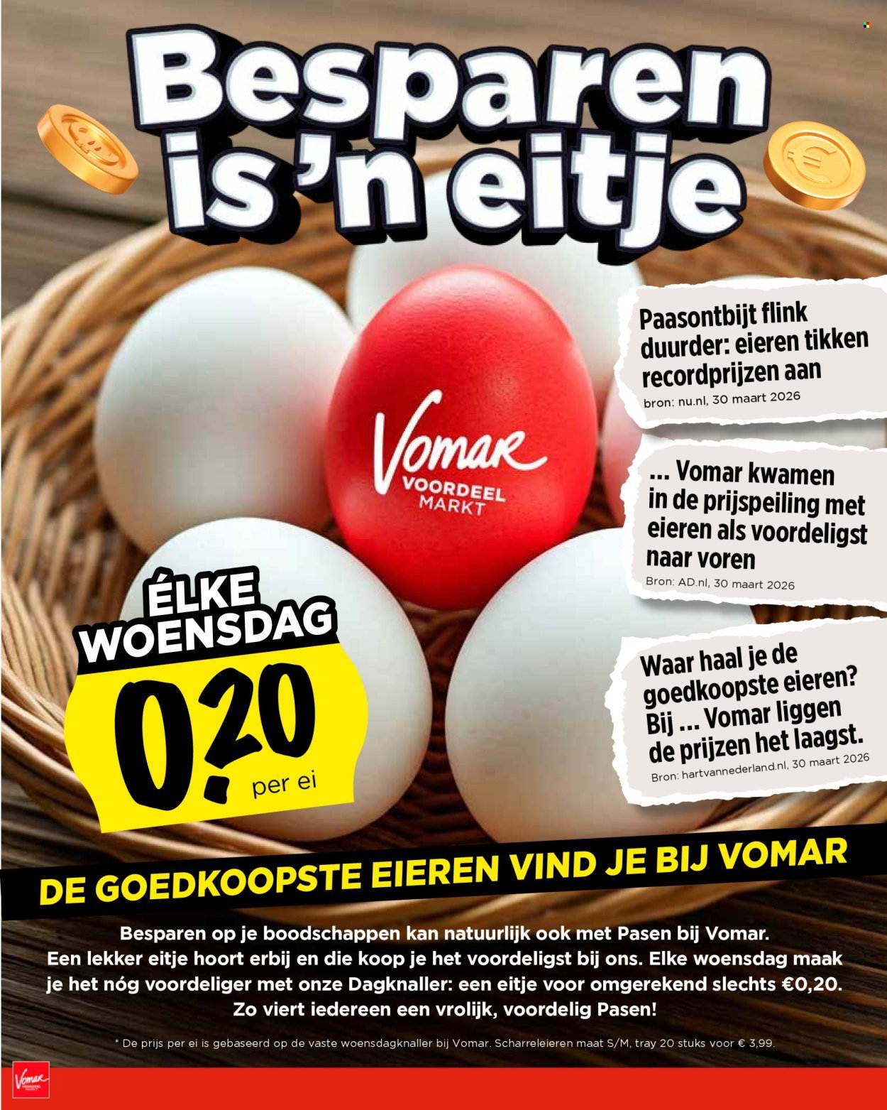 VOMAR folder - Van donderdag 2 april 2026