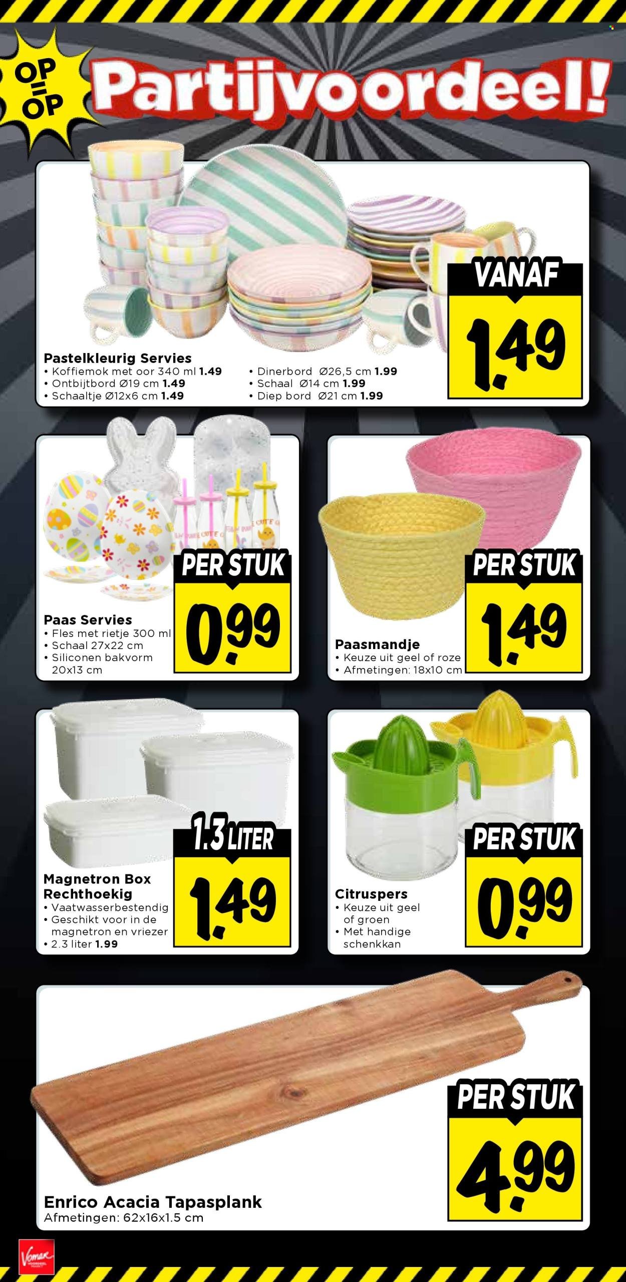 VOMAR folder - Van zondag 15 maart 2026