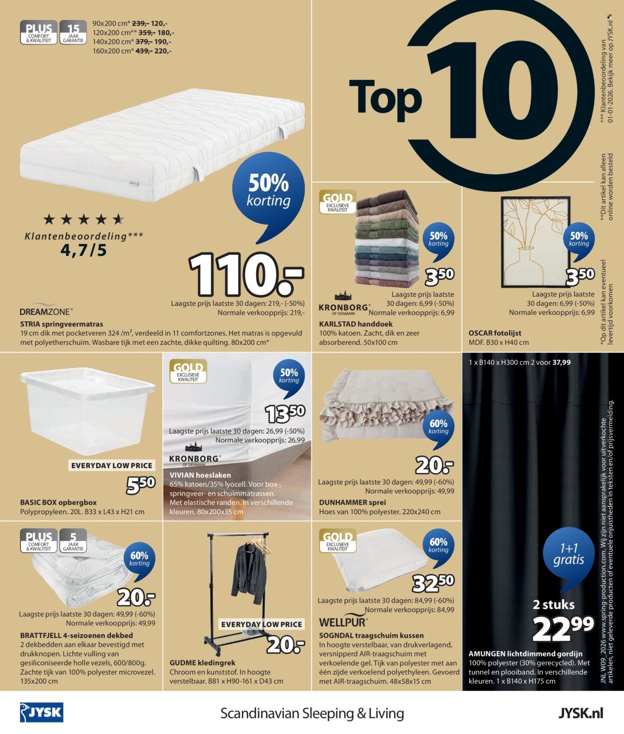 JYSK folder - Aanbieding van de week