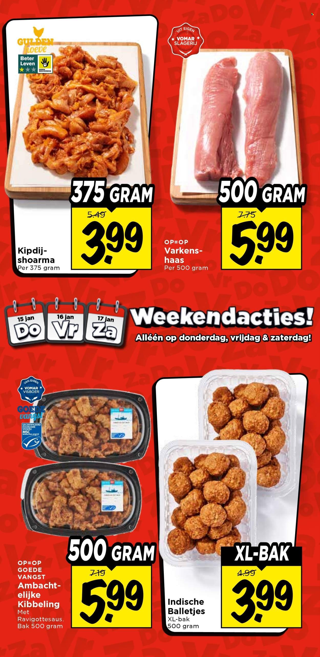 VOMAR folder - Van zondag 11 januari 2026