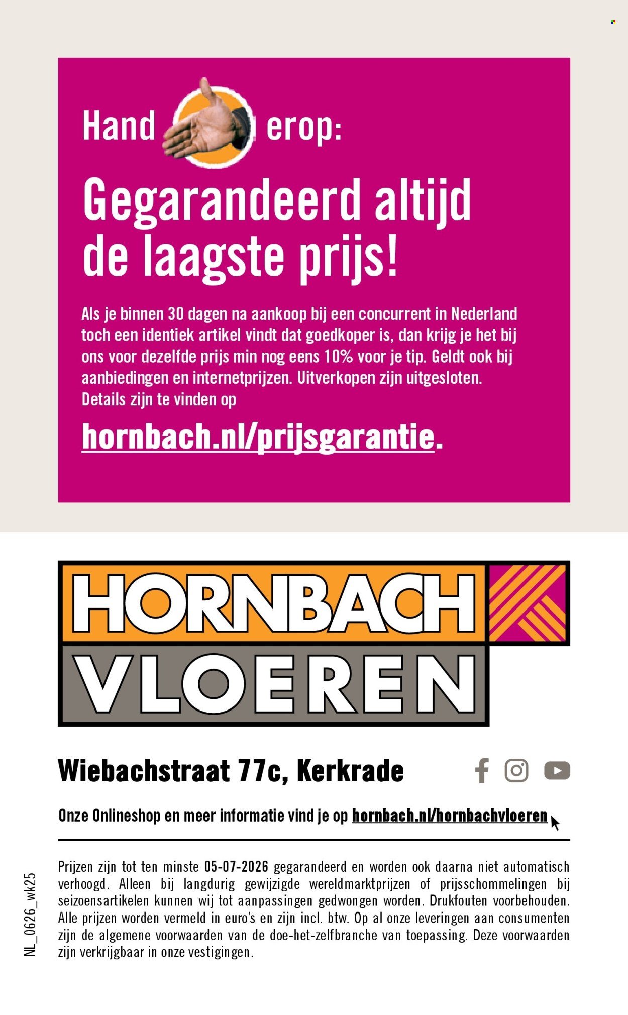 HORNBACH folder - Week 25