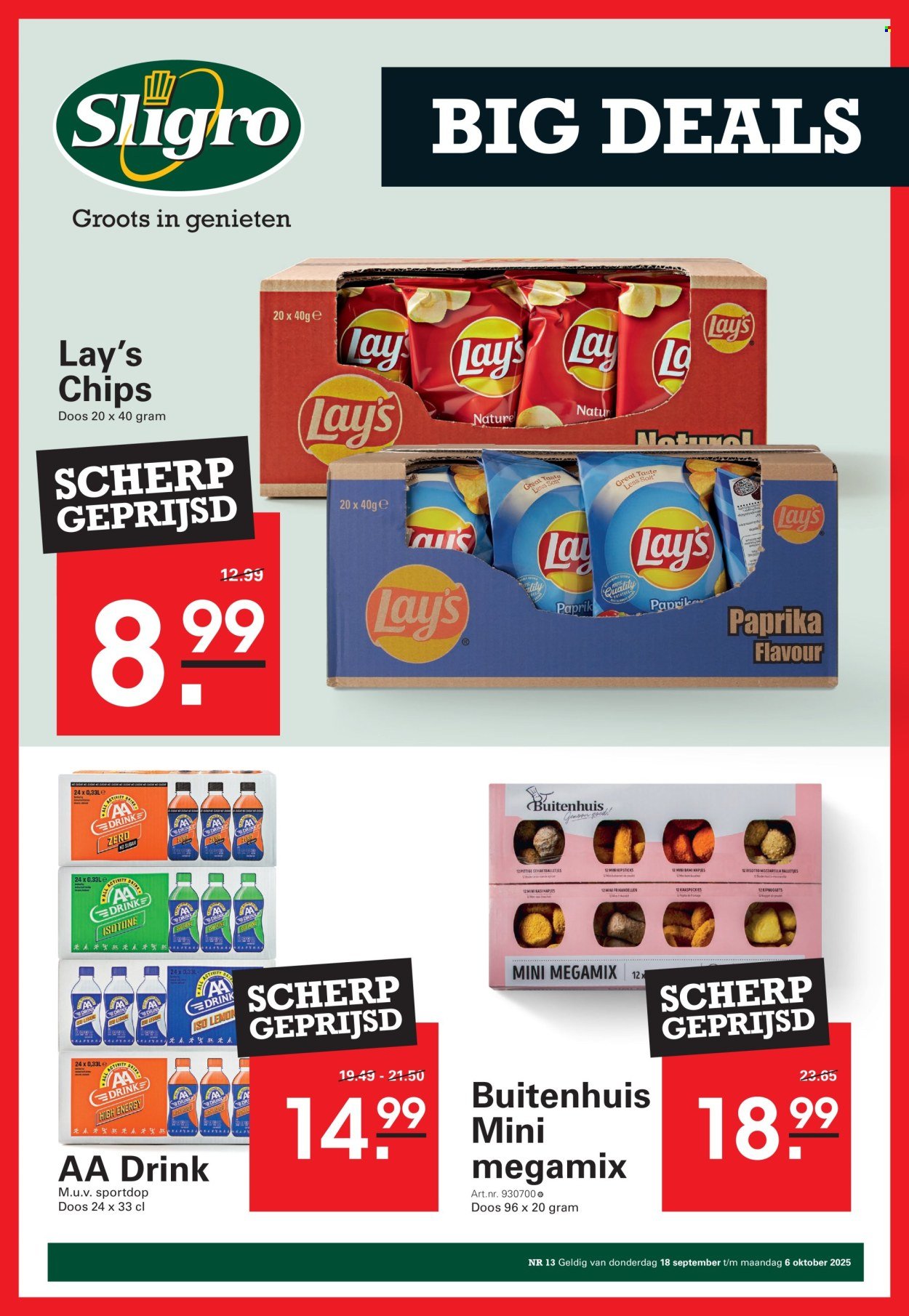 SLIGRO folder - Non-Food (2025-09-18 - 2025-10-06)