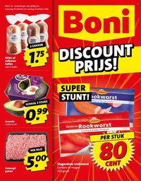 BONI folder - Van maandag 19 oktober 2026
