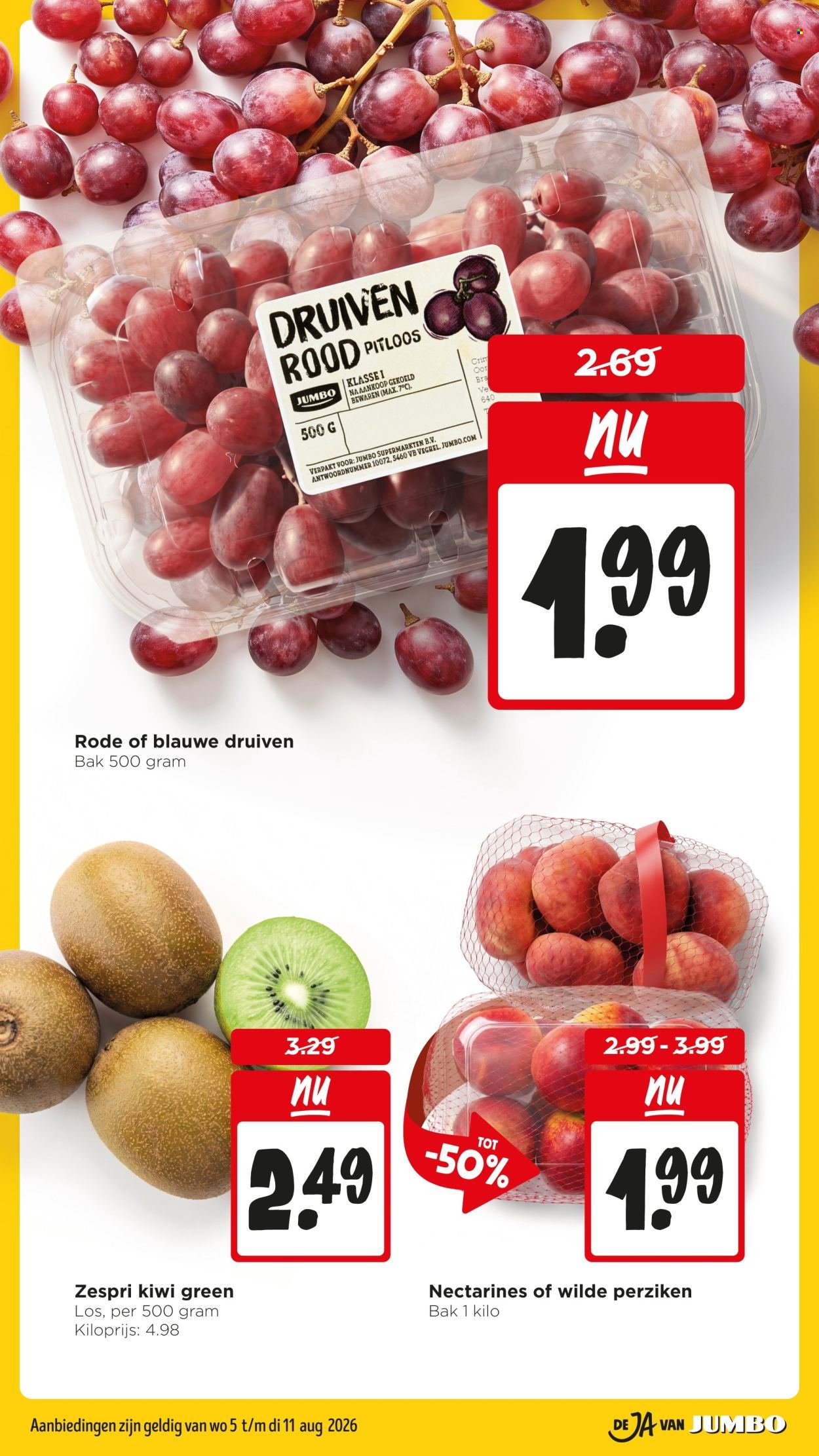JUMBO folder - Van woensdag 5 augustus 2026
