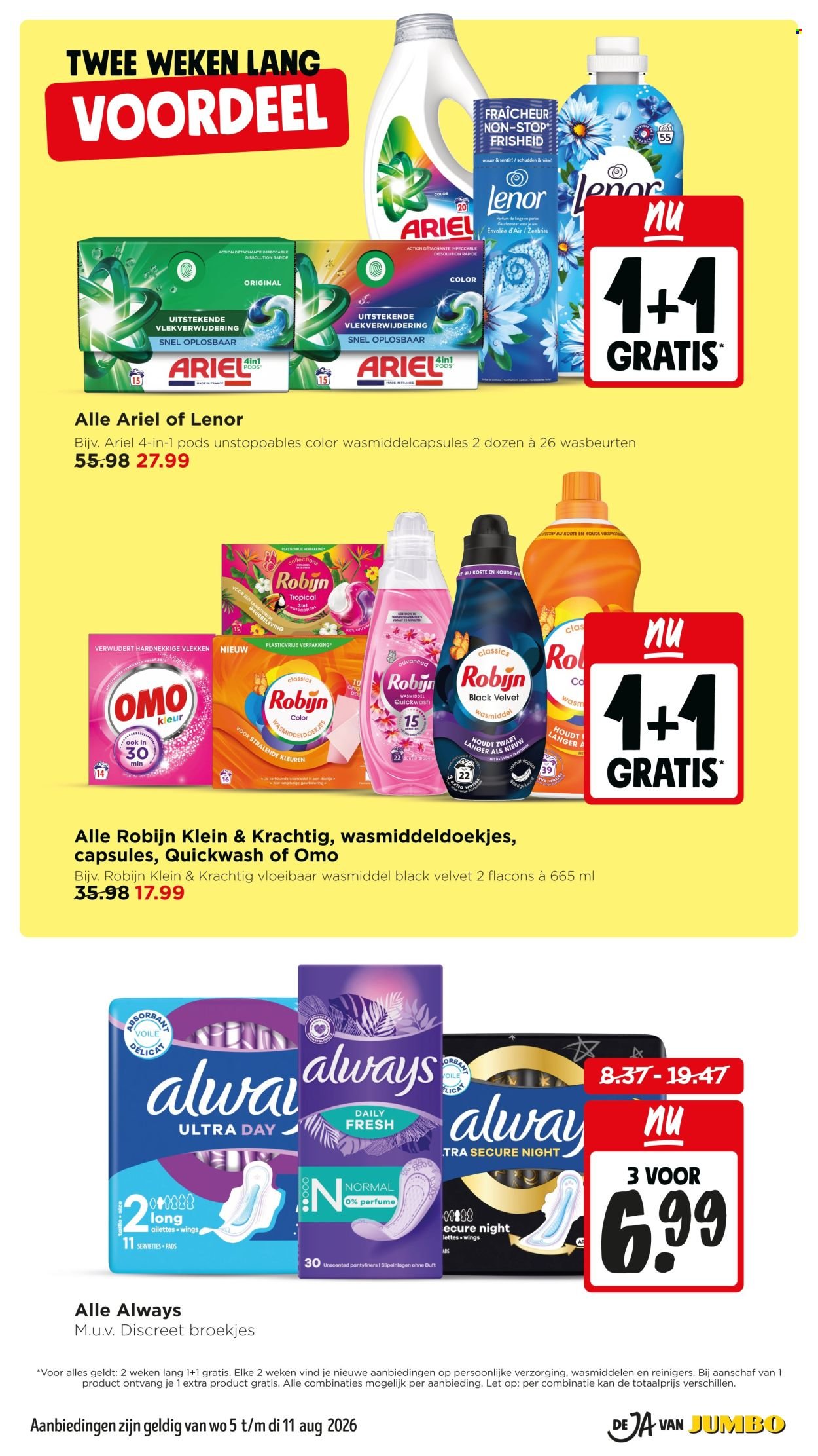 JUMBO folder - Van woensdag 5 augustus 2026