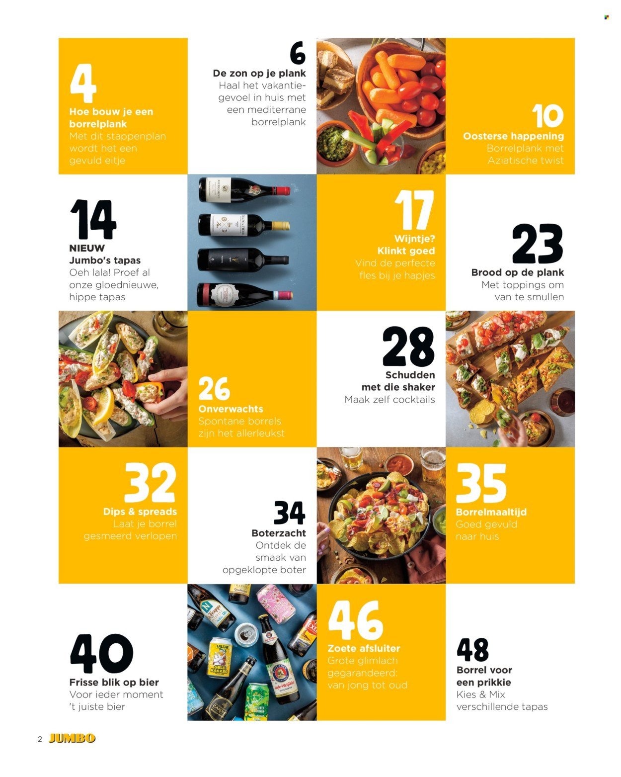 JUMBO folder - Hallo Jumbo - Borreltijd - Jumbo Supermarkten - 2025
