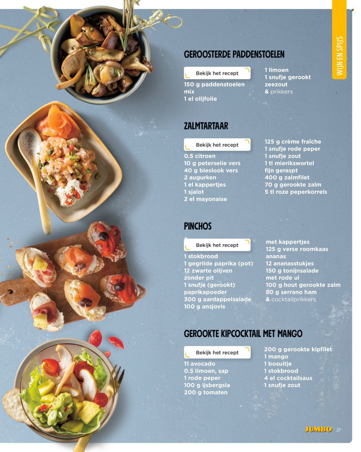 JUMBO folder - Hallo Jumbo - Borreltijd - Jumbo Supermarkten - 2025