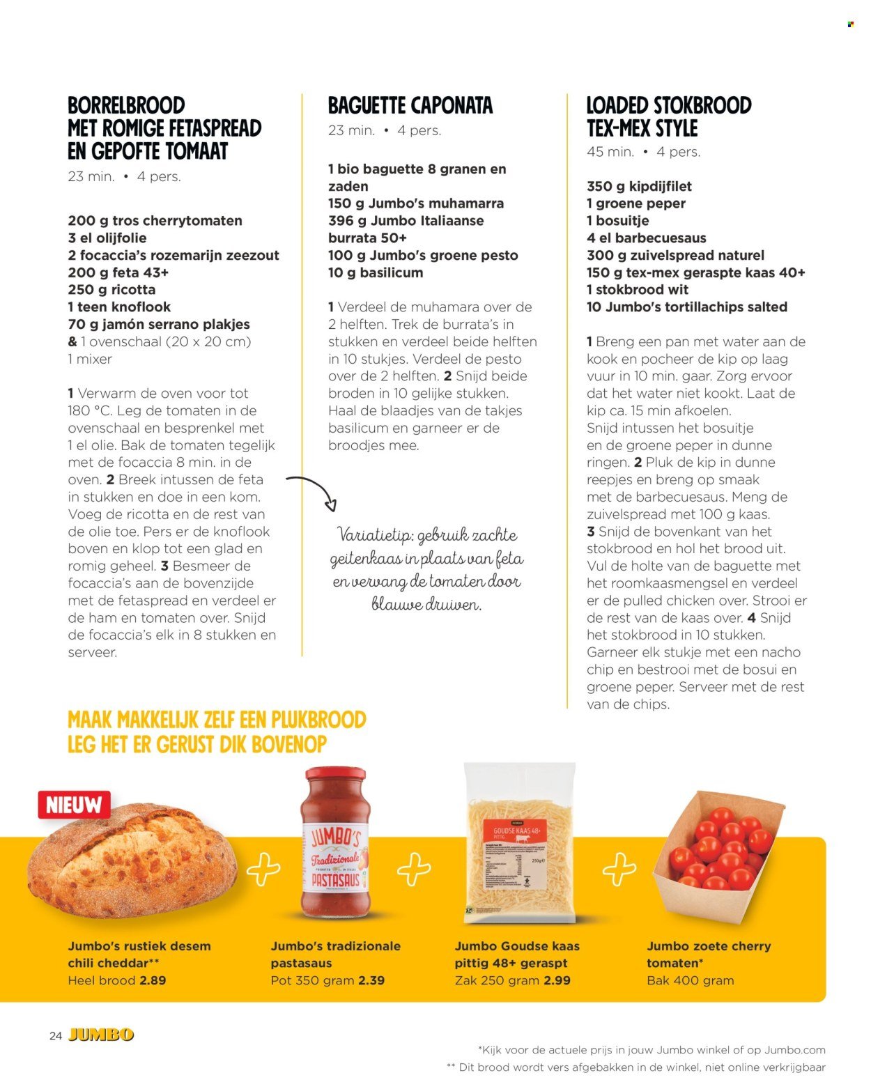 JUMBO folder - Hallo Jumbo - Borreltijd - Jumbo Supermarkten - 2025