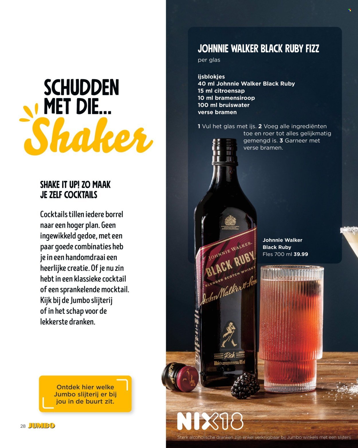 JUMBO folder - Hallo Jumbo - Borreltijd - Jumbo Supermarkten - 2025