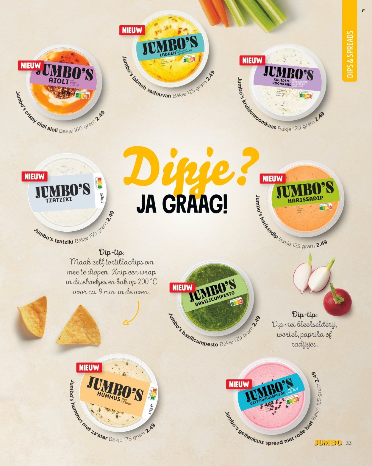 JUMBO folder - Hallo Jumbo - Borreltijd - Jumbo Supermarkten - 2025