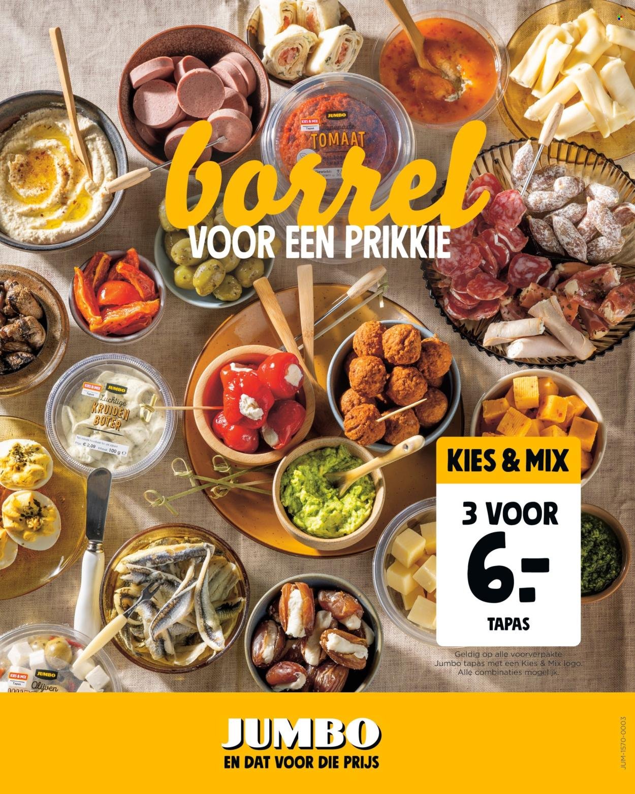 JUMBO folder - Hallo Jumbo - Borreltijd - Jumbo Supermarkten - 2025