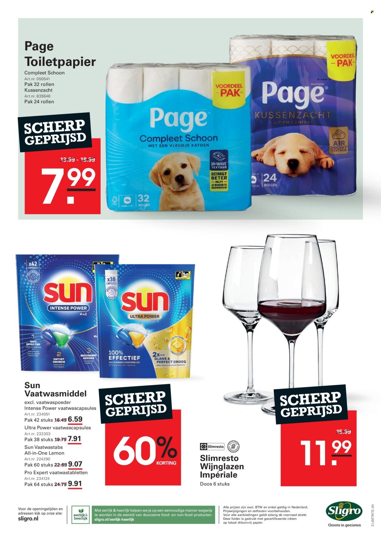 SLIGRO folder - Food
