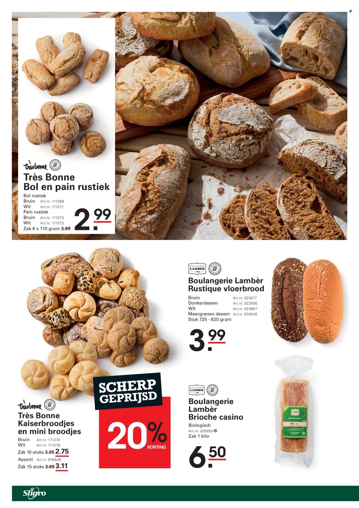 SLIGRO folder - Food