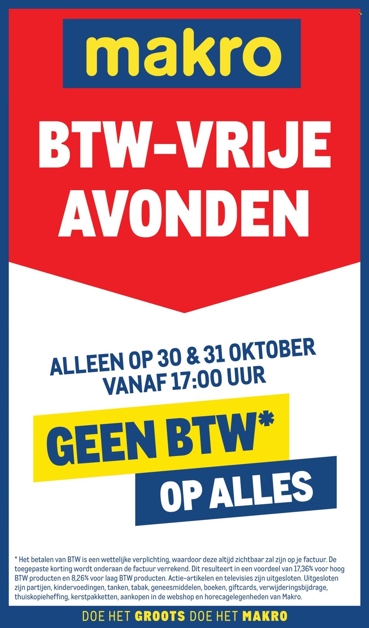 MAKRO folder - BTW-vrije avond (2025-10-30 - 2025-10-31)