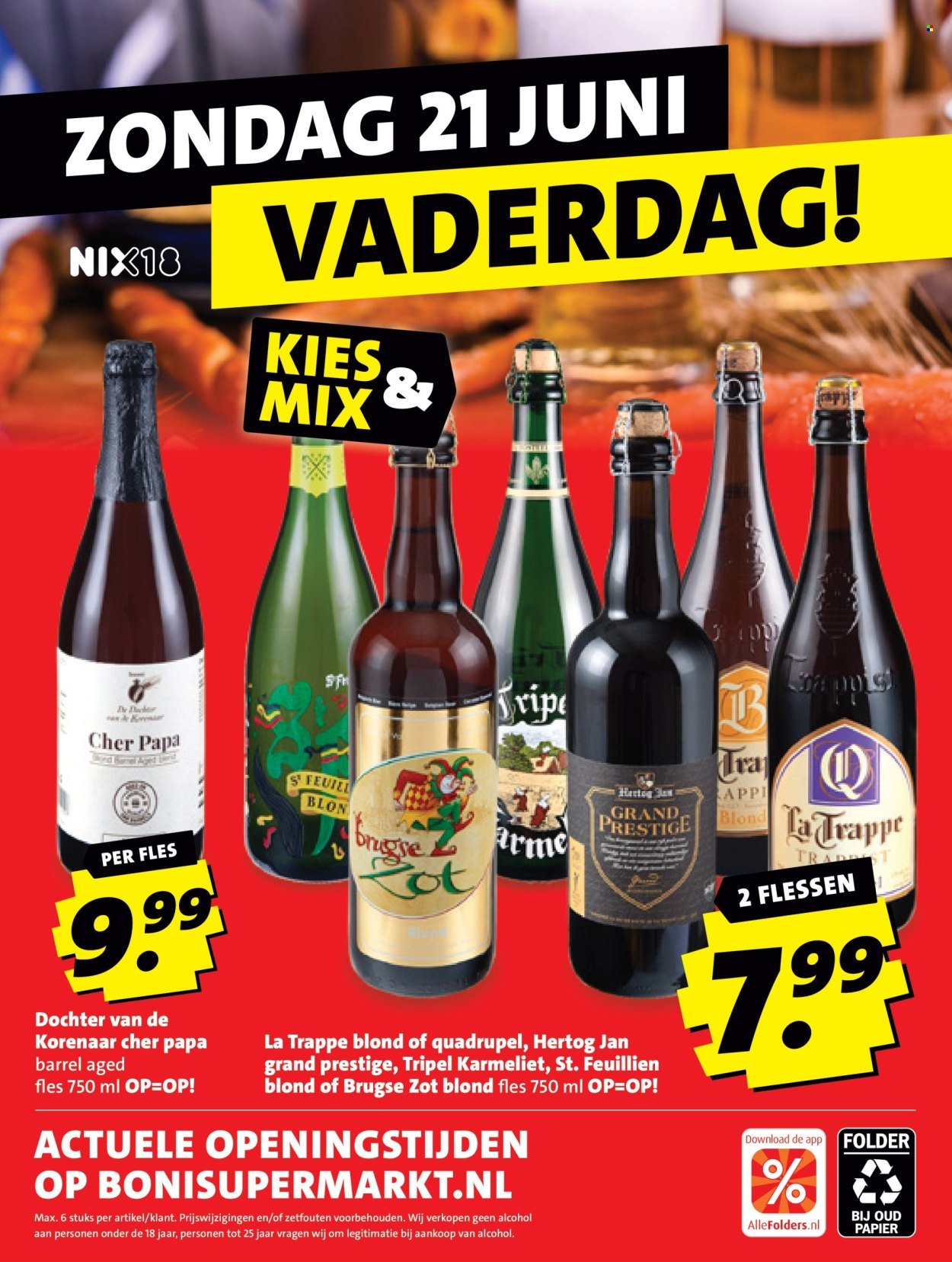BONI folder - Van maandag 15 juni 2026